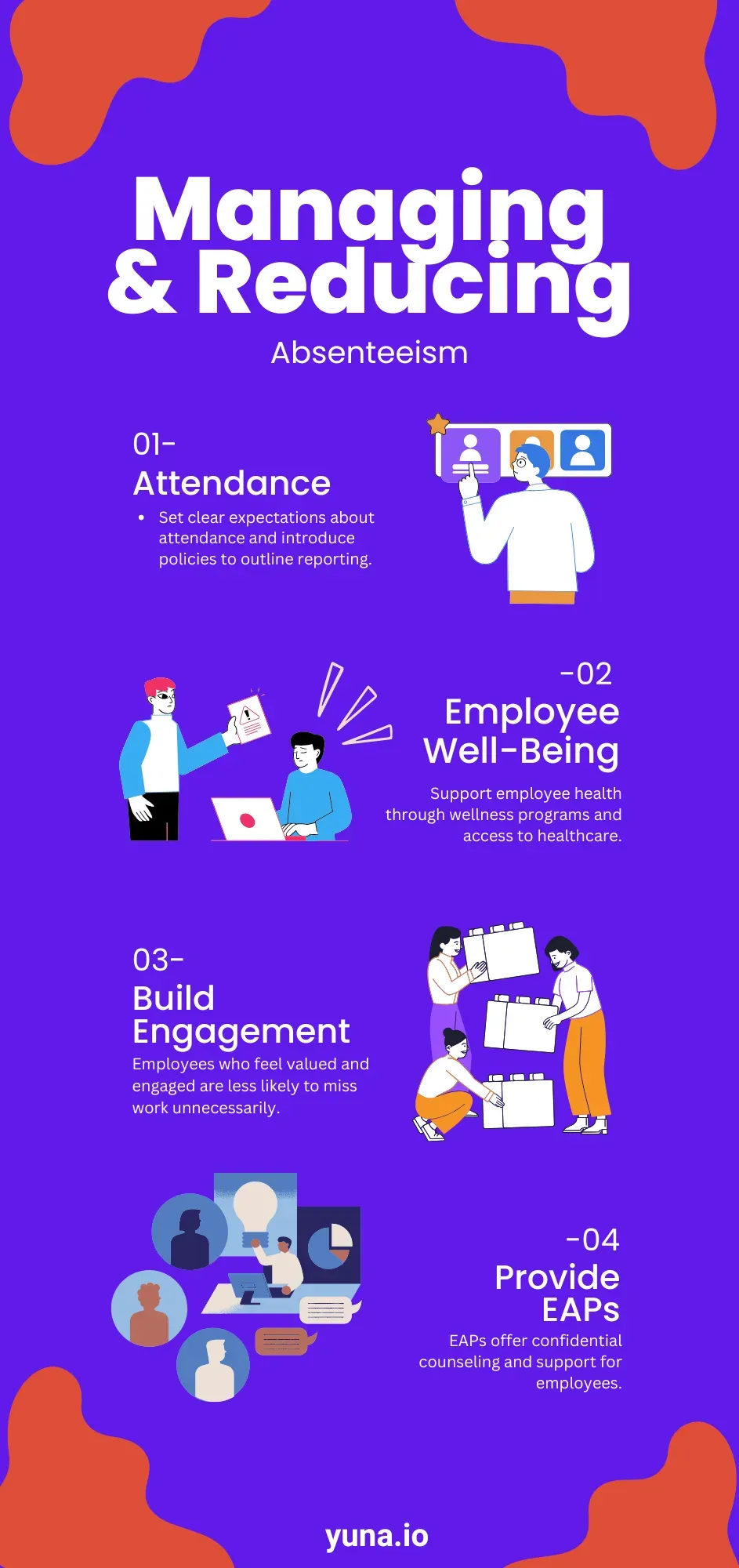 how to manage and reduce absenteeism