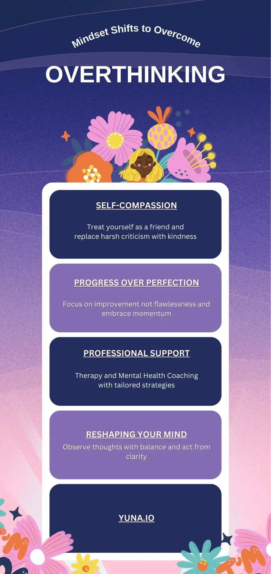 mindset shifts to overcome overthinking
