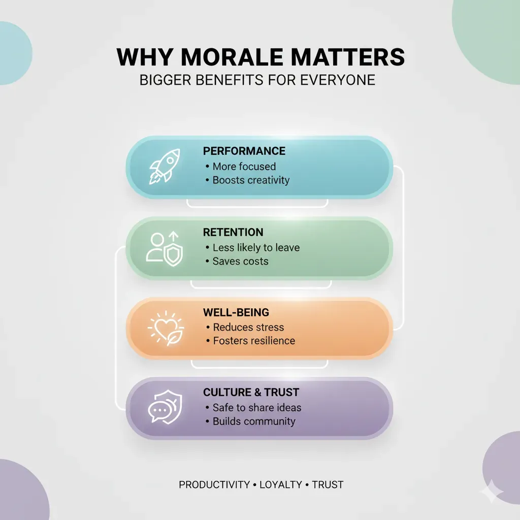 ways to improve team morale