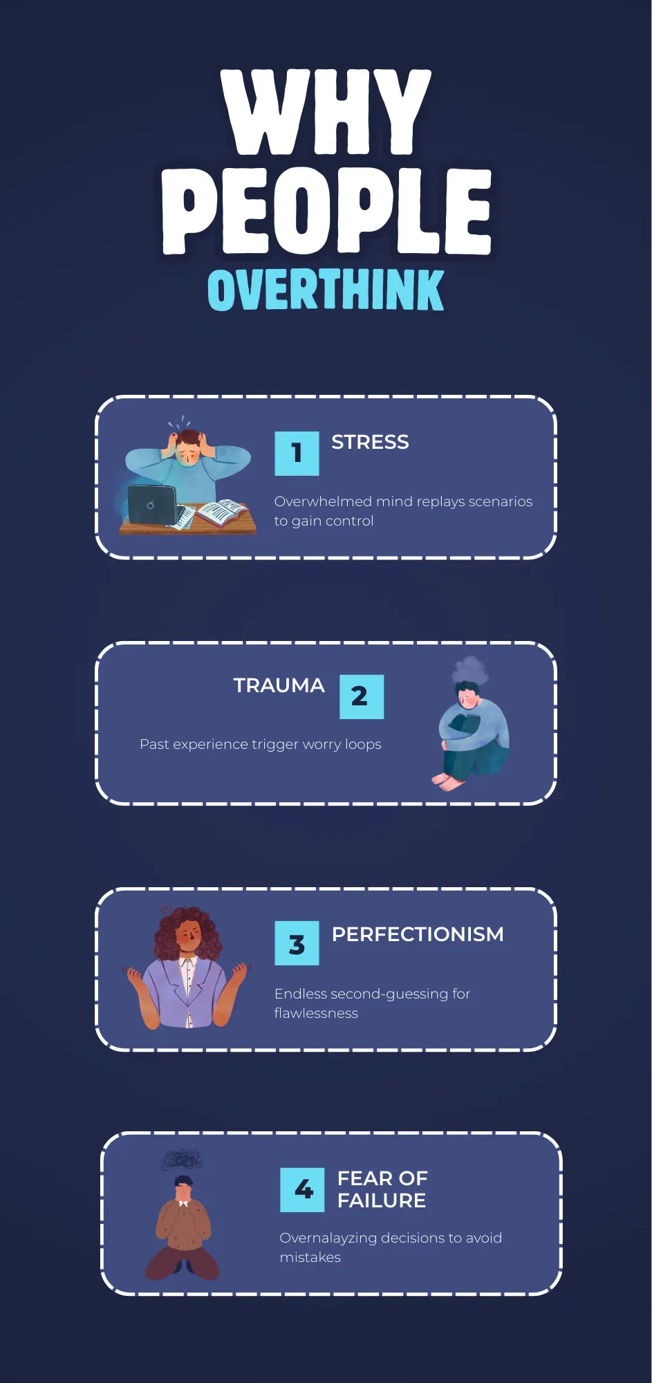 Why People Overthink and how to deal with overthinking